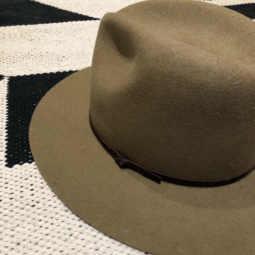 Yellow 108 Flat Brimmed Hat